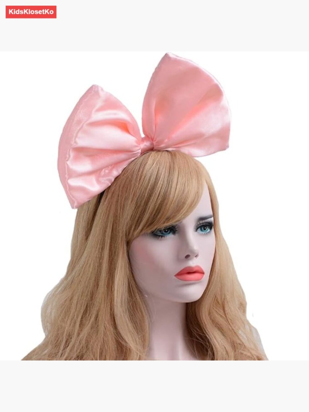Large Bow Headband Halloween Costume Hair Hoop Headpiece Party Accessory